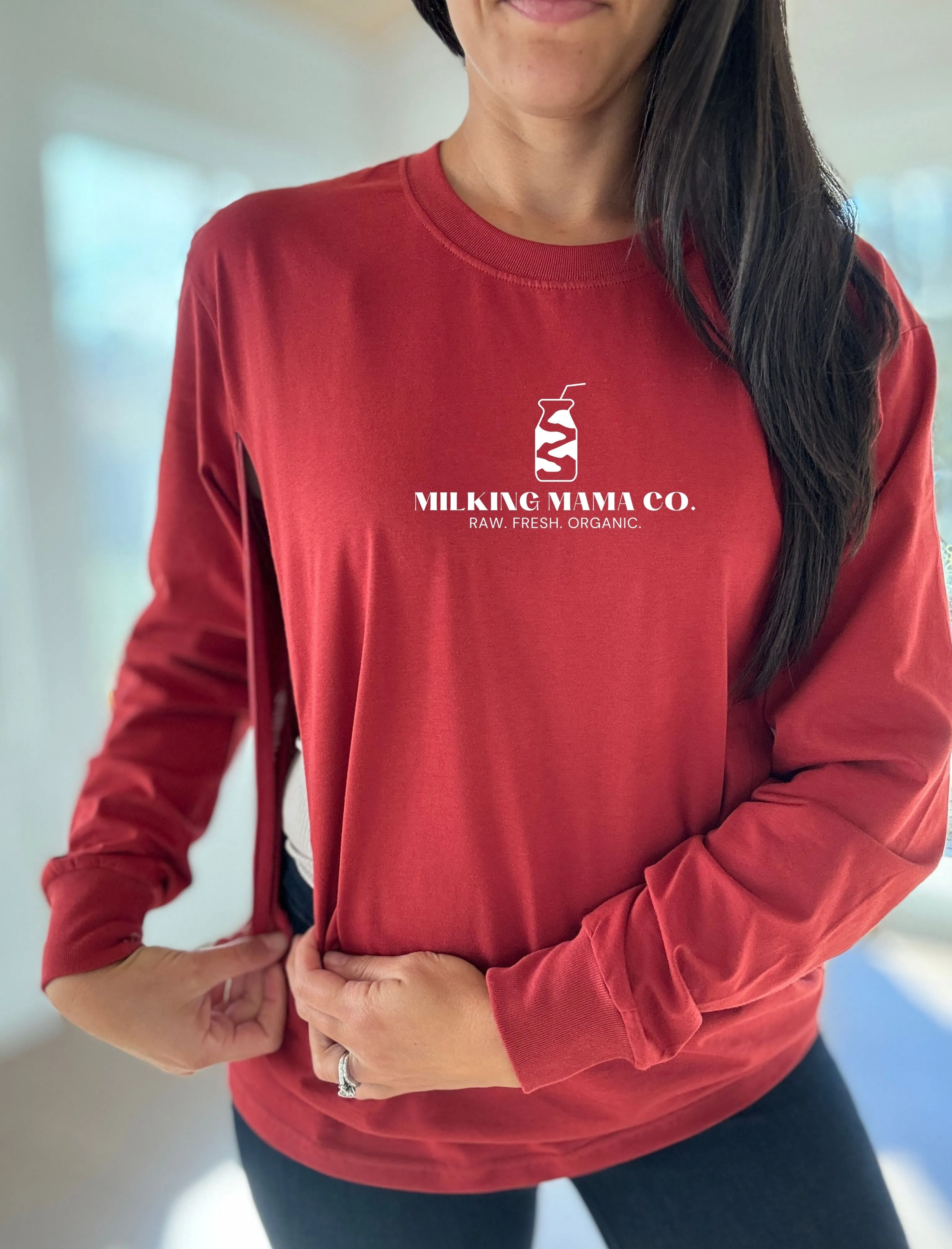 Milking Mama Long Sleeve Comfort Tee