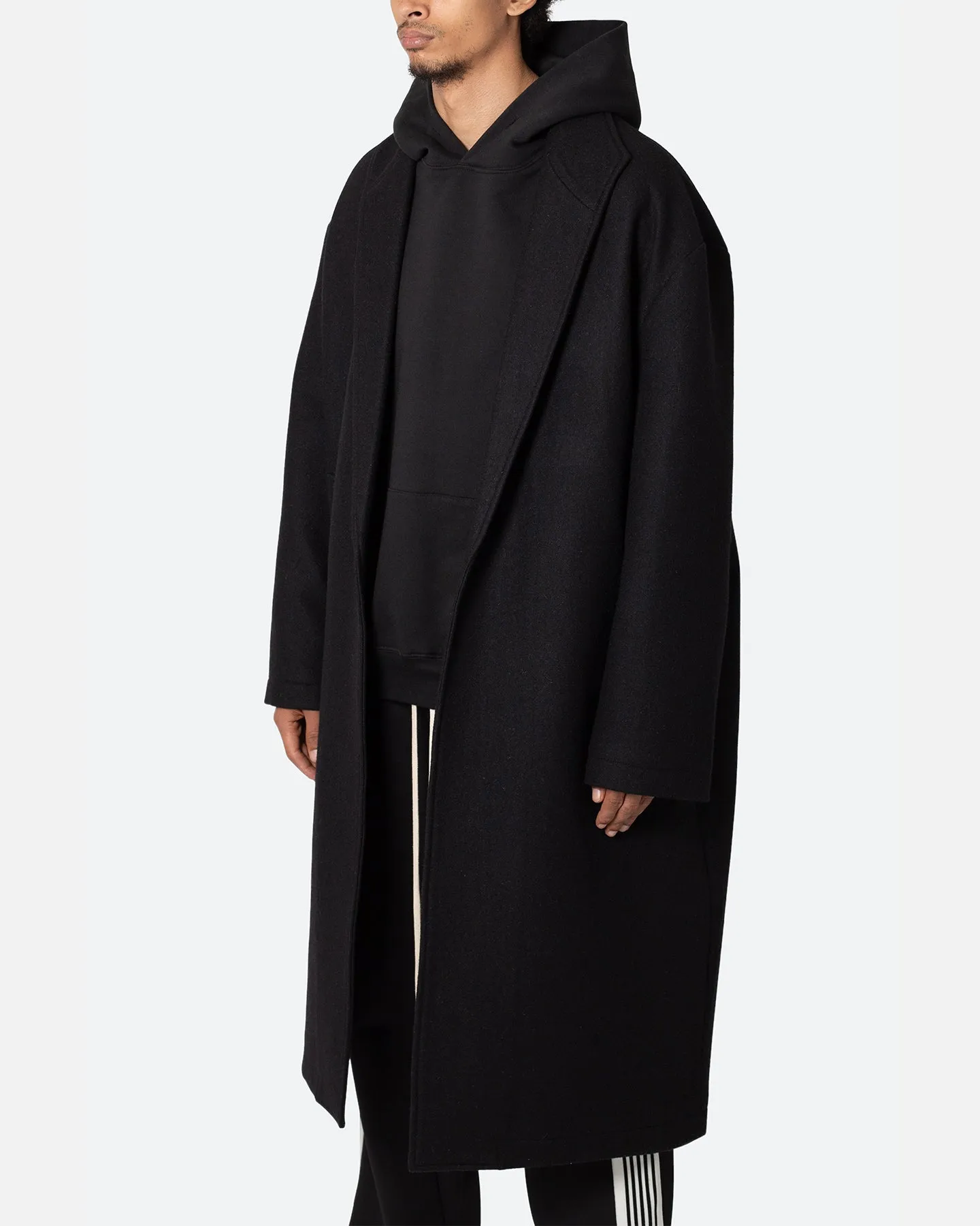 MNML Wool Coat Black