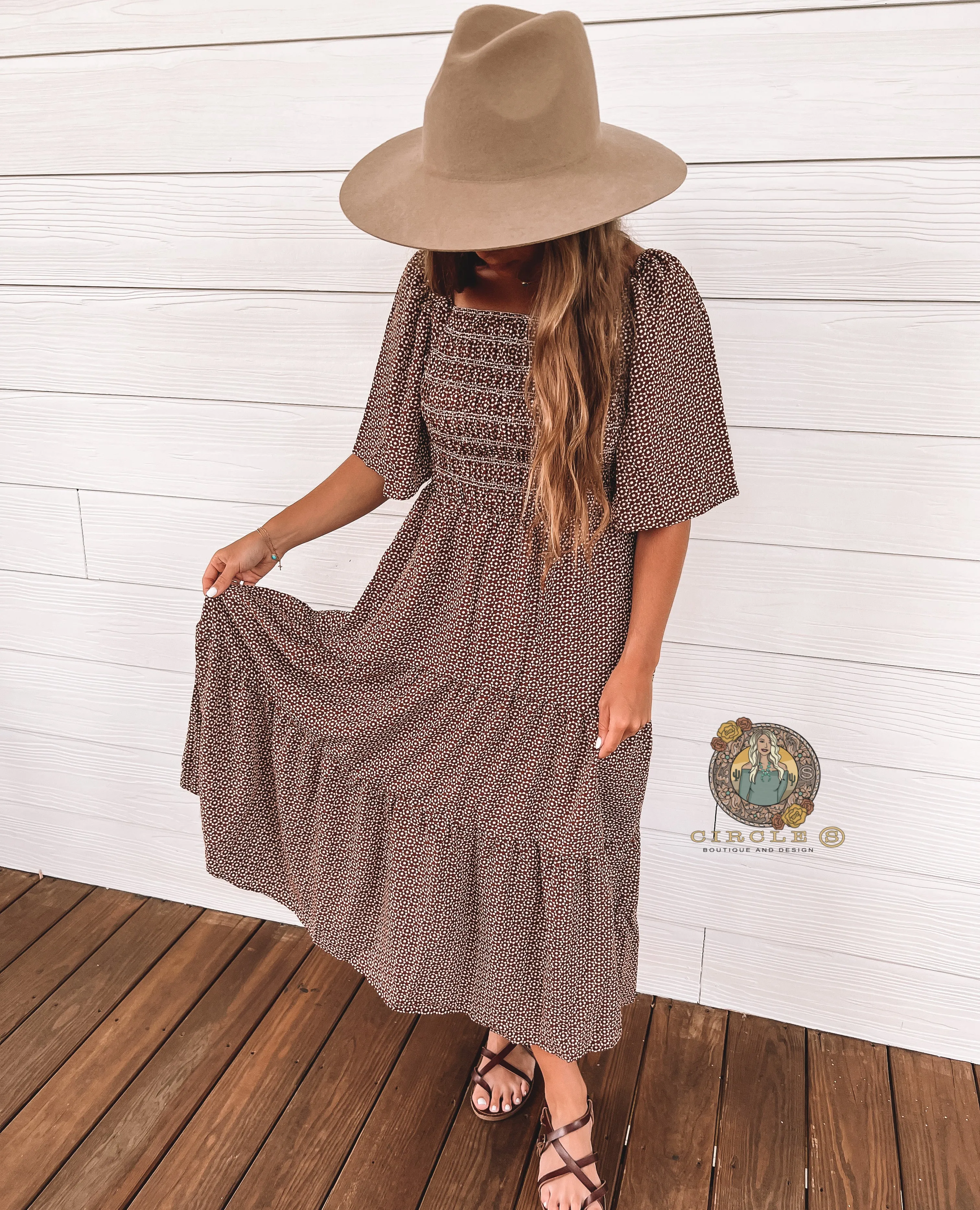 Mocha My Day Dress