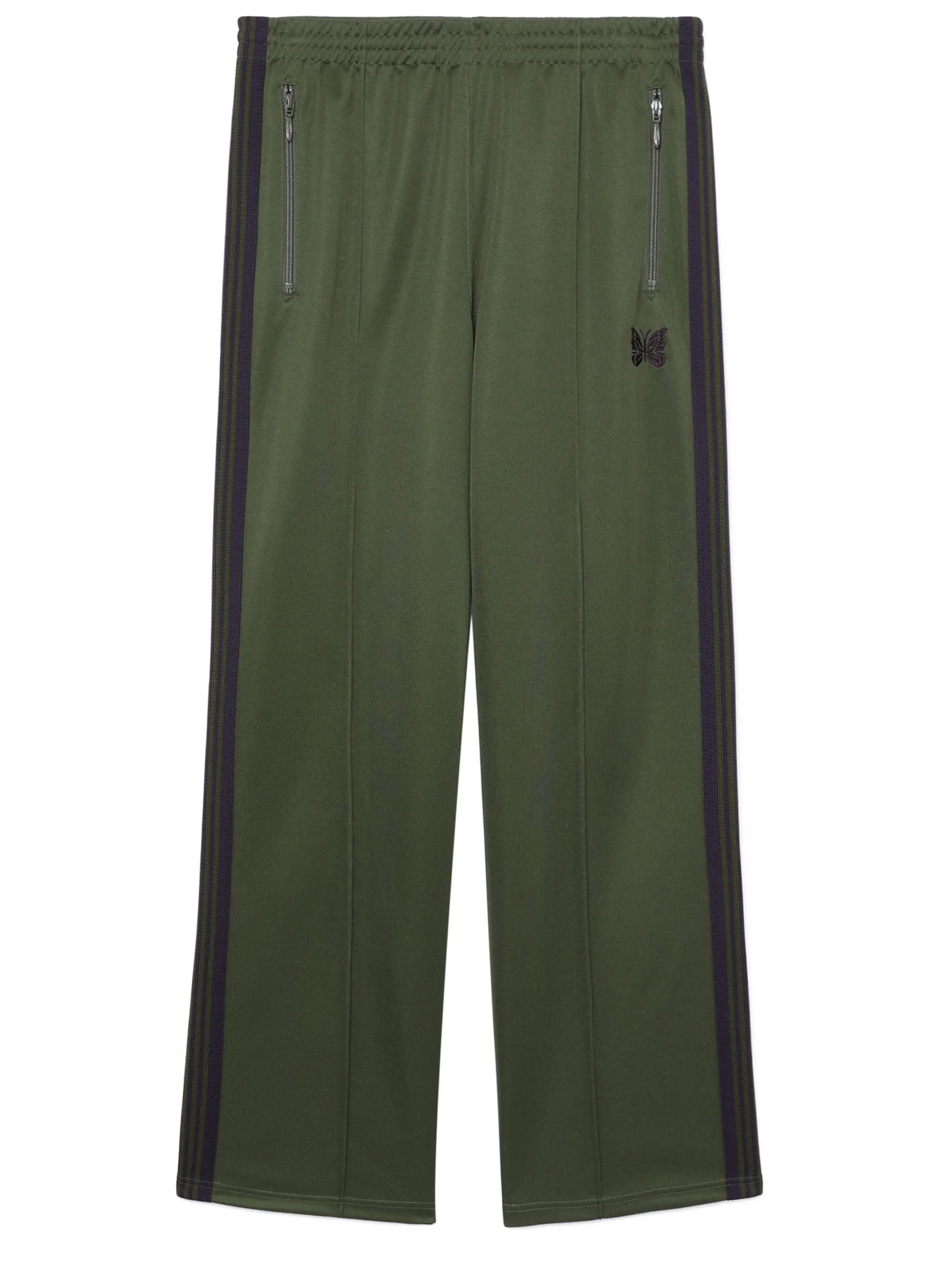 NEEDLES - Track Pant Poly Smooth Olive