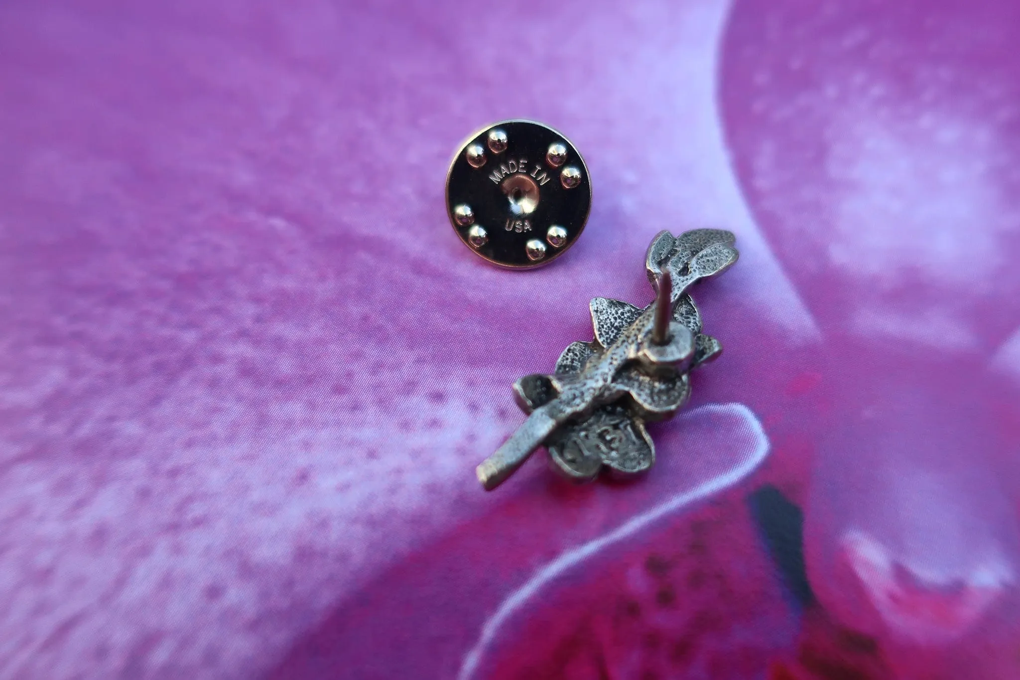 Orchid Lapel Pin