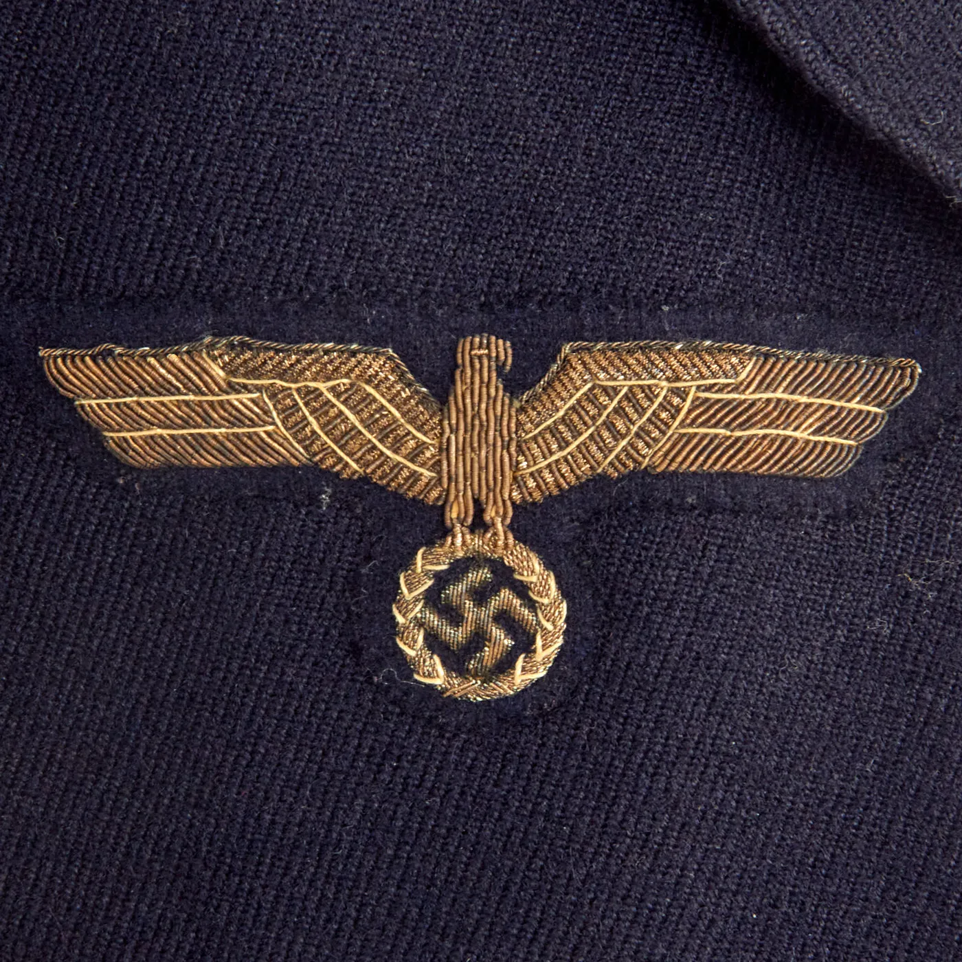 Original German WWII Kriegsmarine Administrative Official Leutnant zur See Reefer Jacket