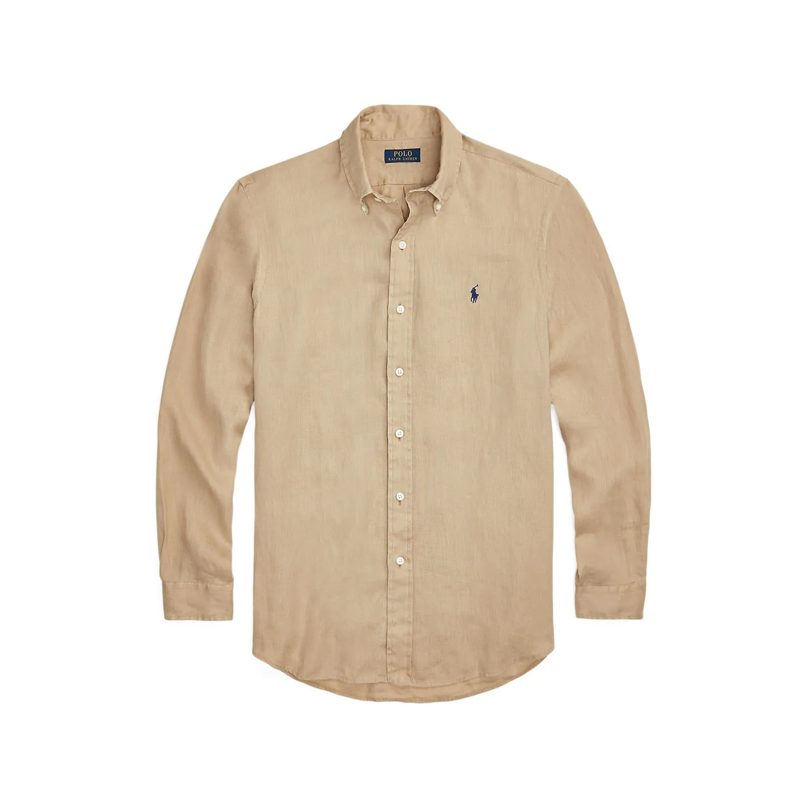 Polo Ralph Lauren - Custom Fit Linen Shirt - Vintage Khaki