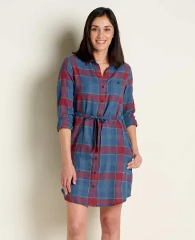 Re-Form Flannel Shirtdress