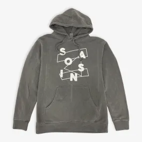 Saosin - Scrabble Pigment Dyed Hoodie