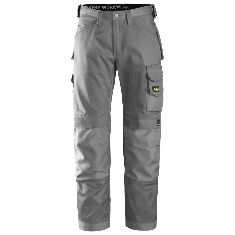 Snickers 3312 Craftsmen Trousers, DuraTwill Grey