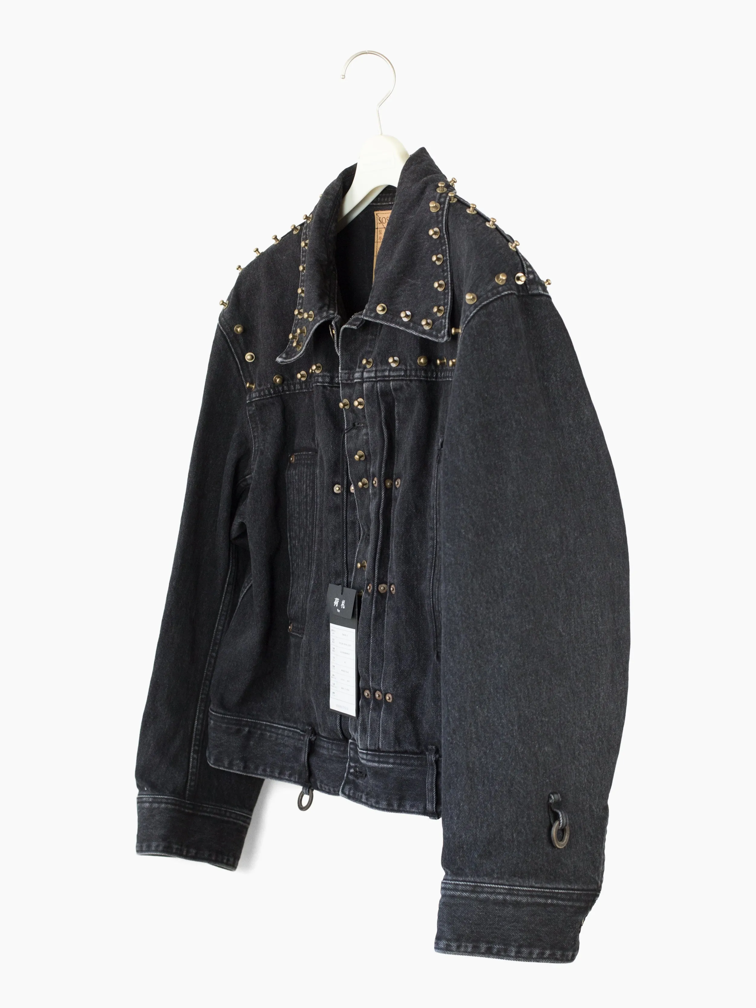 Soshiotsuki SS22 Studded BDH Denim Jacket