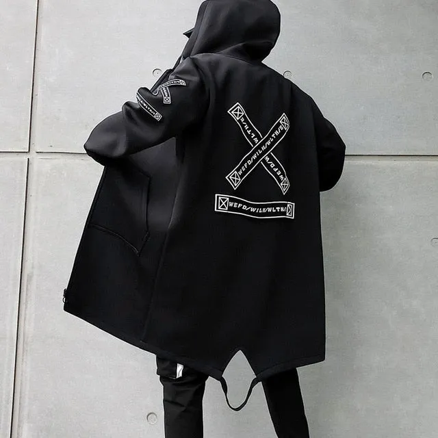 Techwear Long Jacket