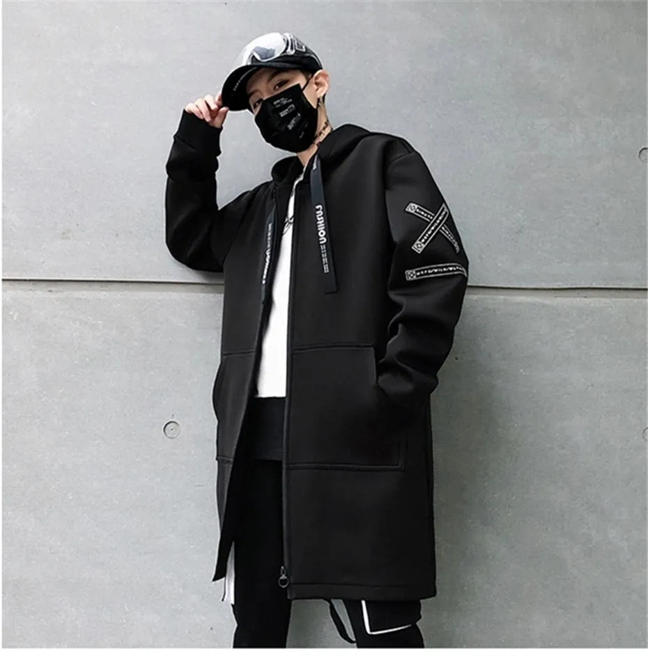 Techwear Long Jacket