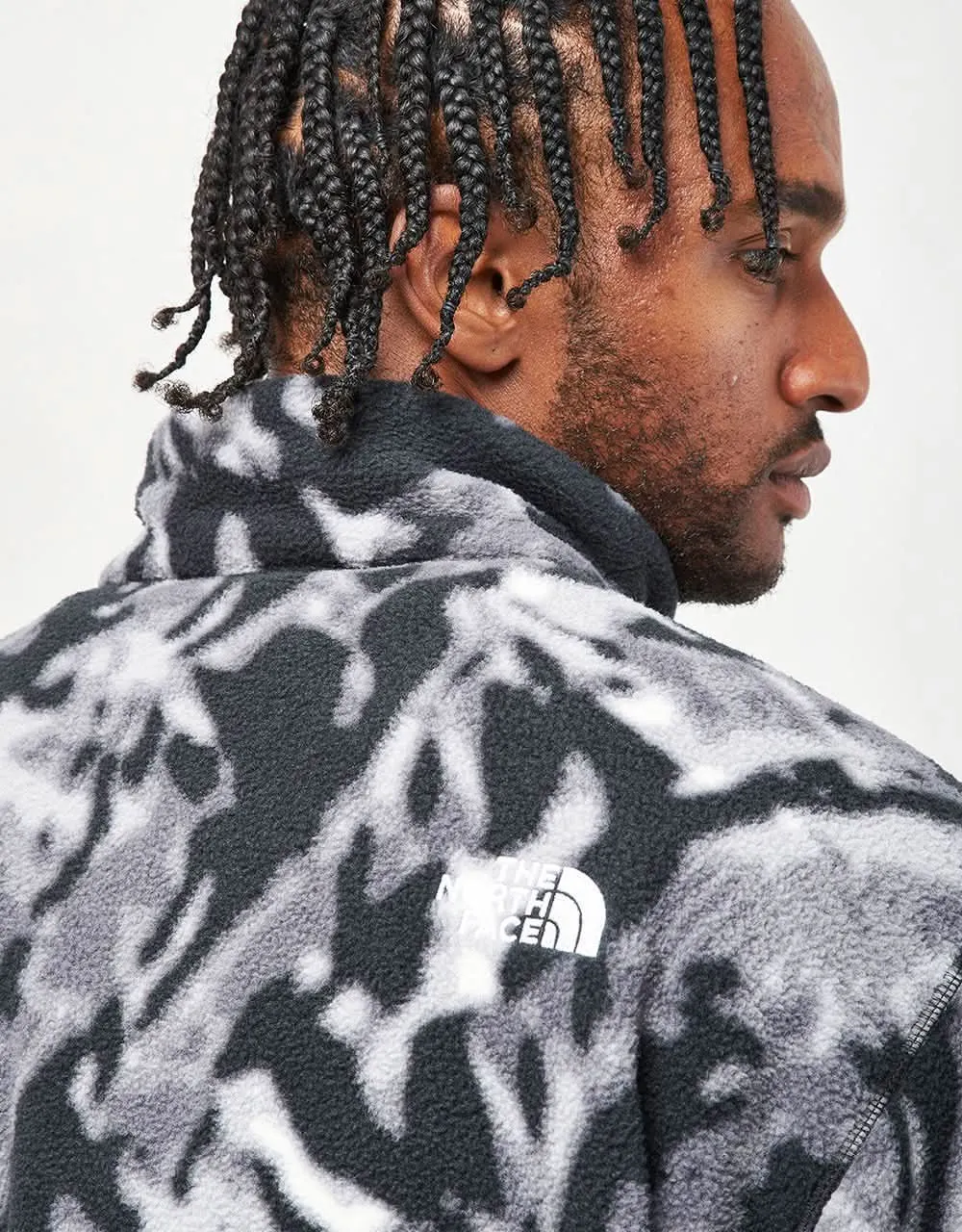 The North Face Fleeski 1/4 Zip Pullover - TNF Black 3D Summit