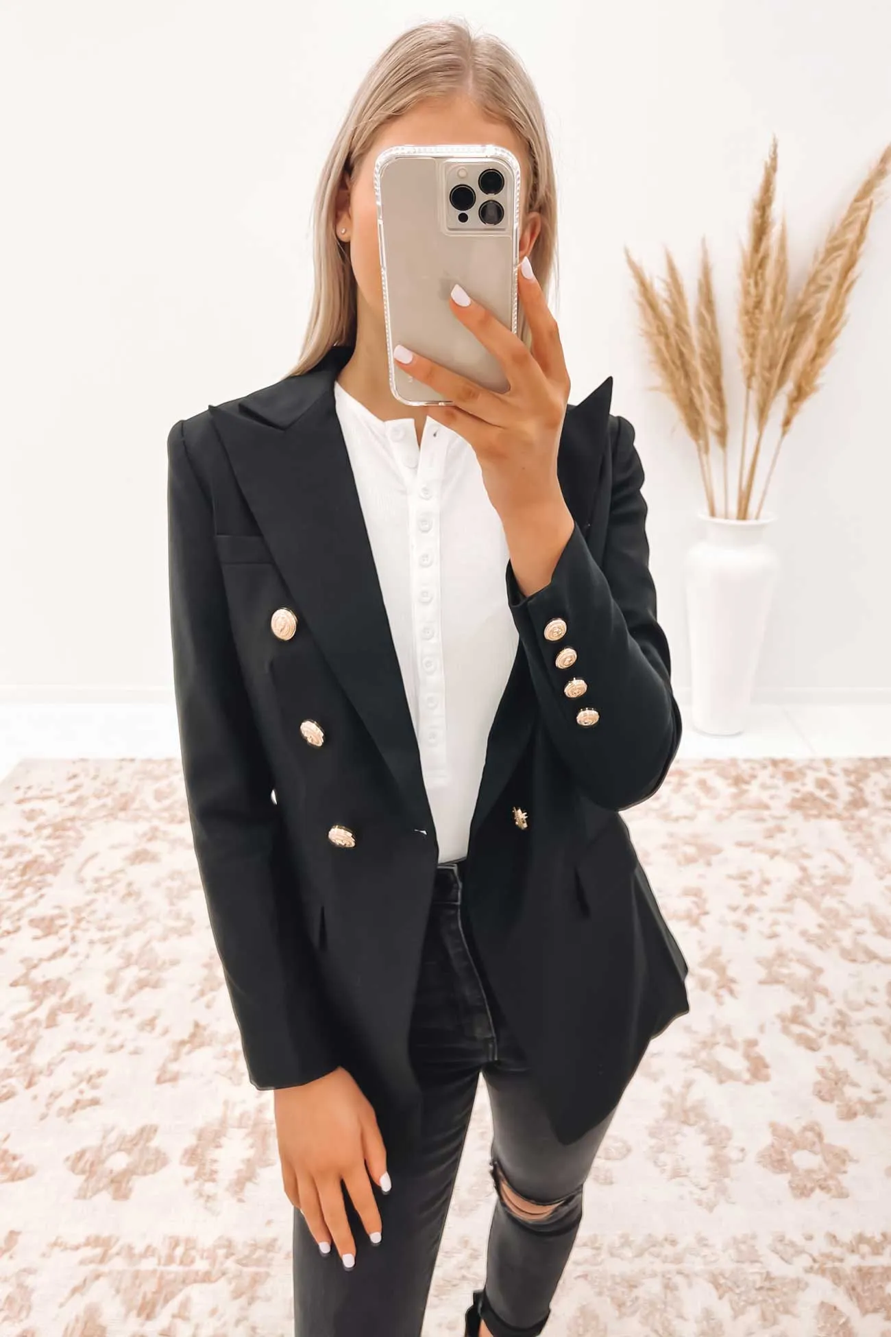 The Signature Blazer Black