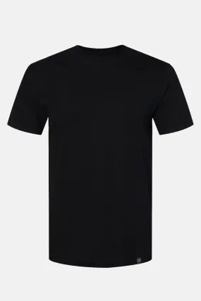 Thenx Plain Viscose Black Tee