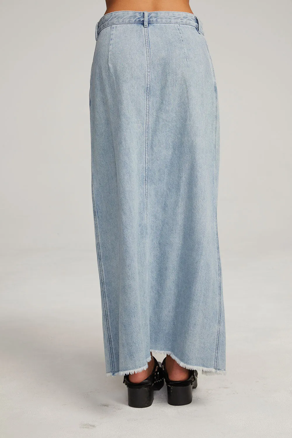 Trinidad Classic Blue Maxi Skirt