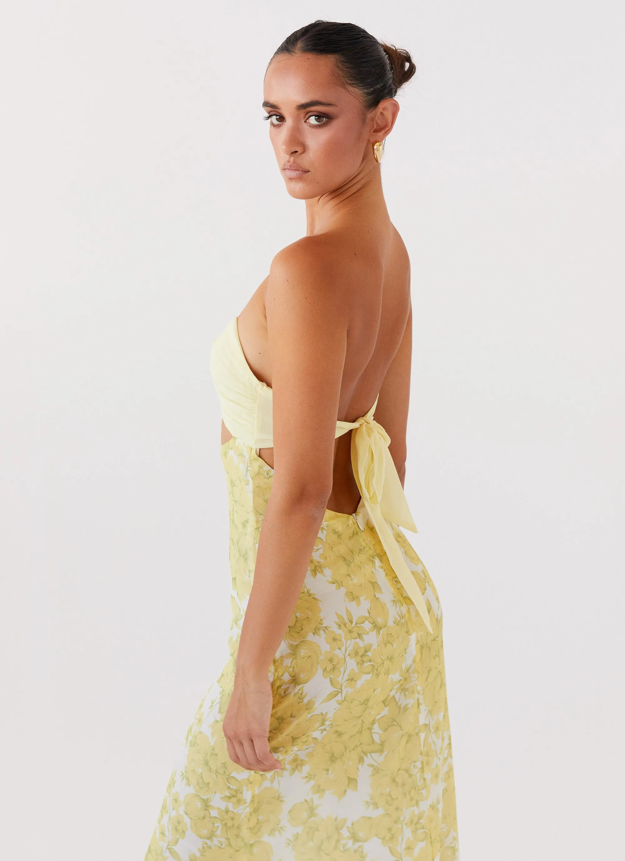 Tropicana Maxi Dress - Daffodil