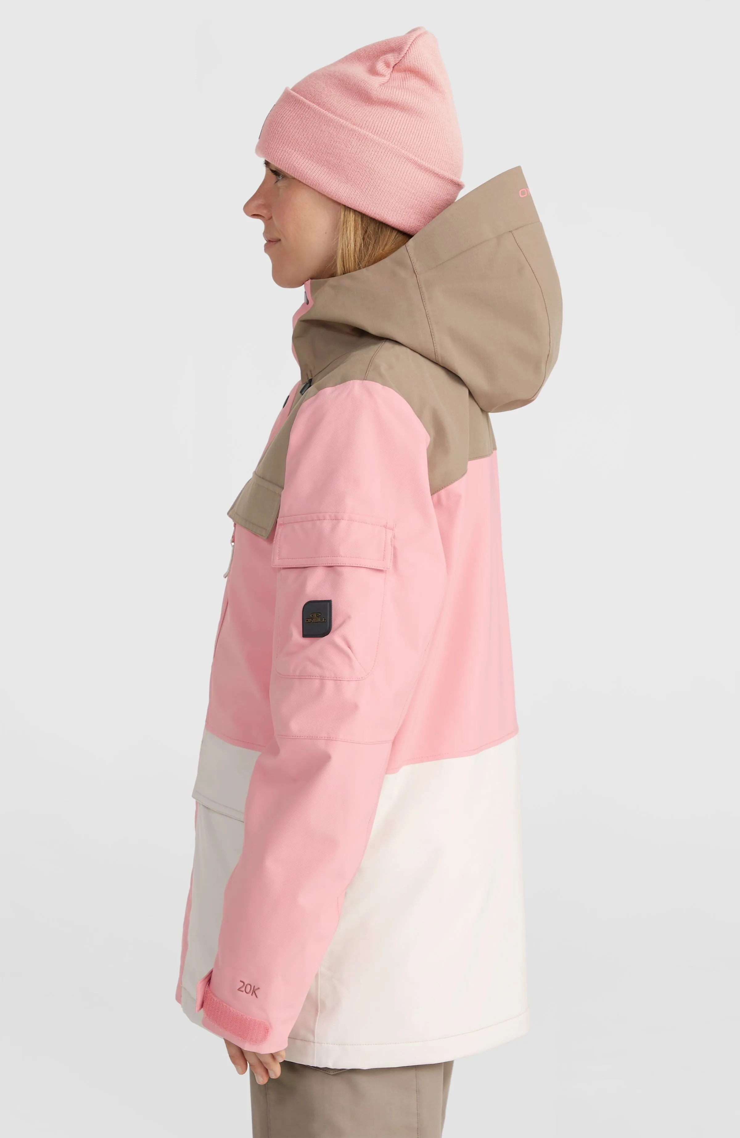 Utility Pro Hybrid Jacket | Genuine Pink Colour Block