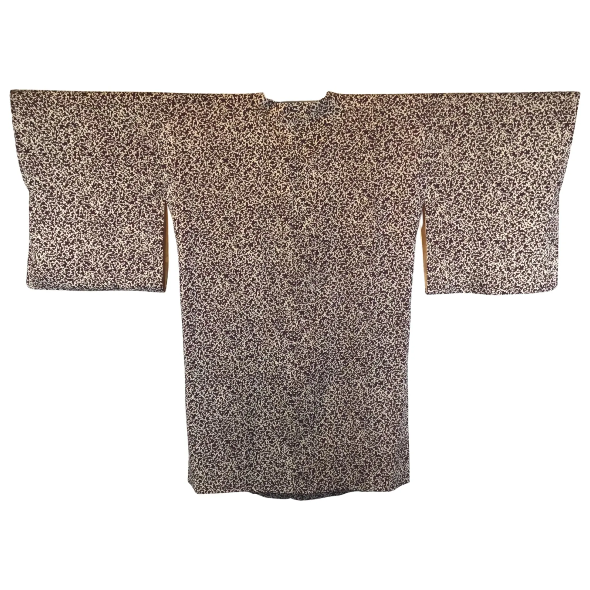 Vintage Haori ‘Brown & Cream Abstract’