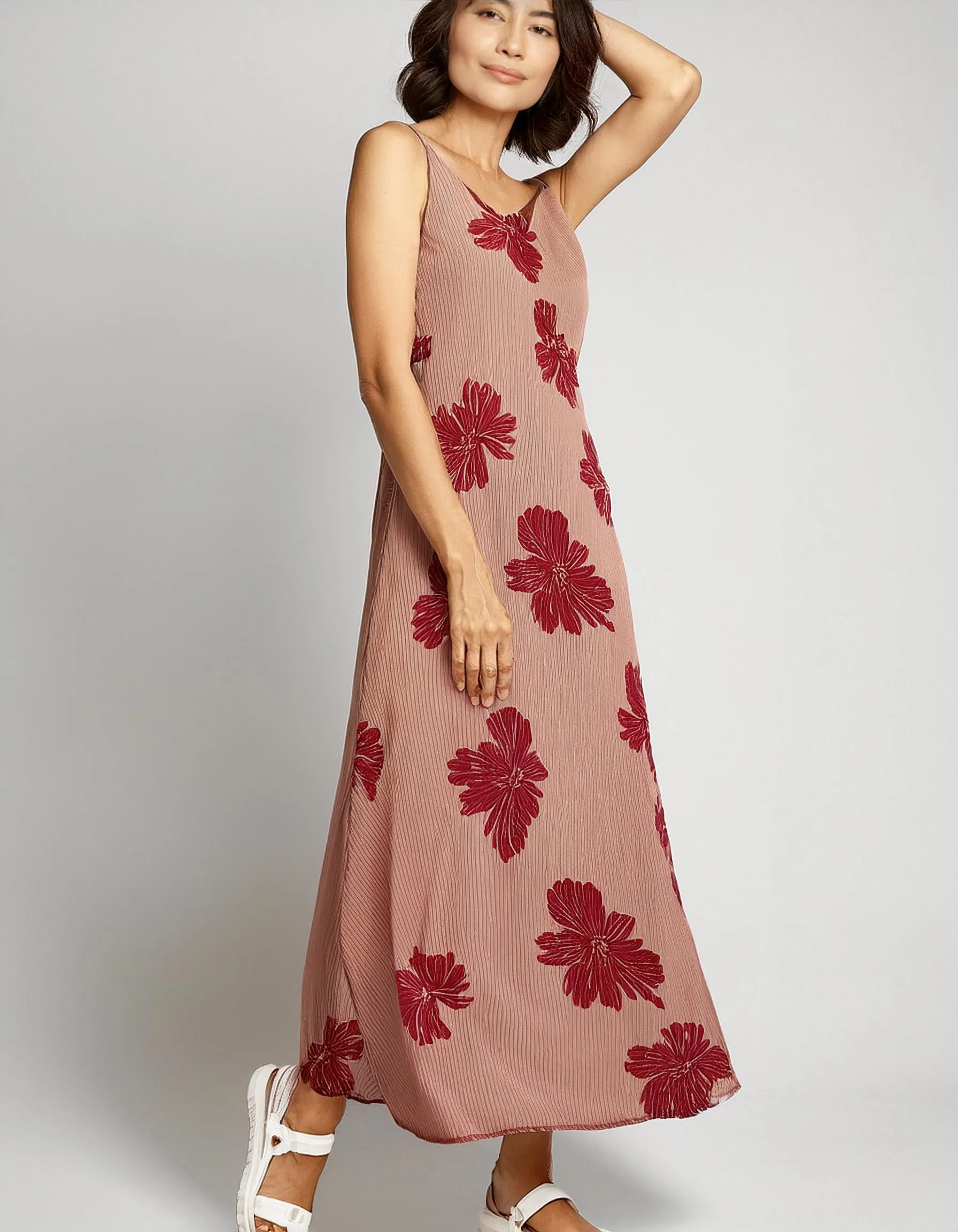 Vintage Rose Maxi Dress