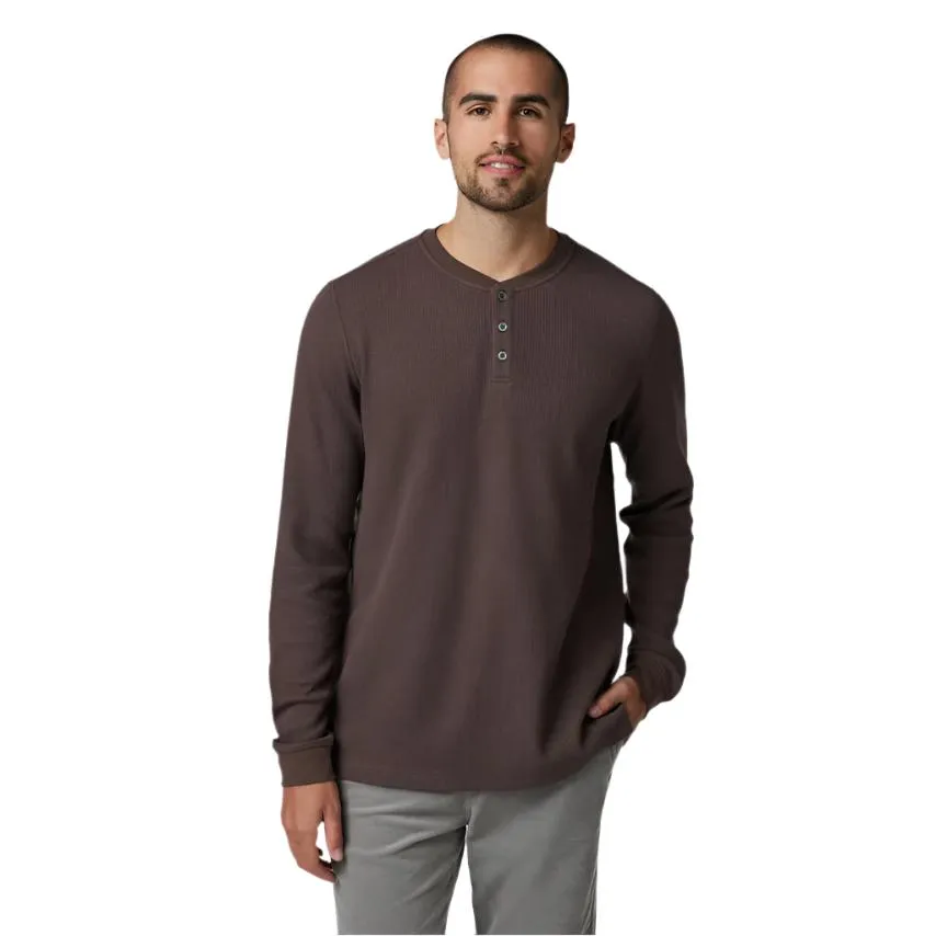 Vuori Men's Long Sleeve Waffle Henley