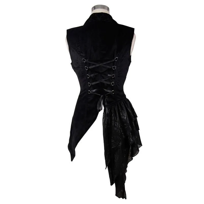 Women's Asymmetric Waistcoat