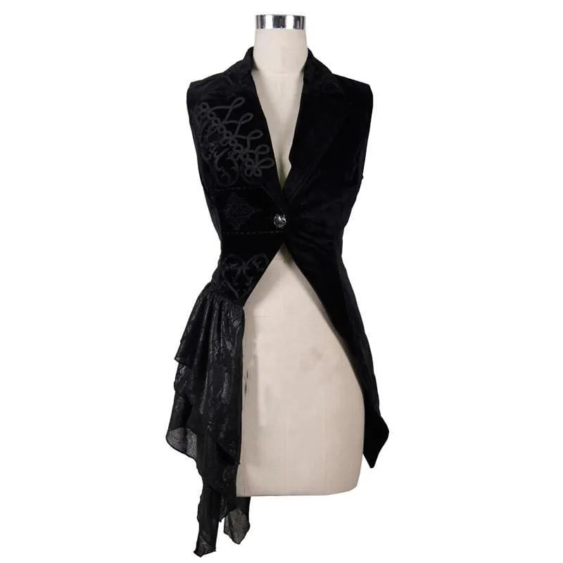 Women's Asymmetric Waistcoat