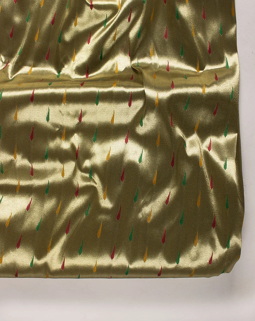 Zari Banarasi Taffeta Silk Fabric