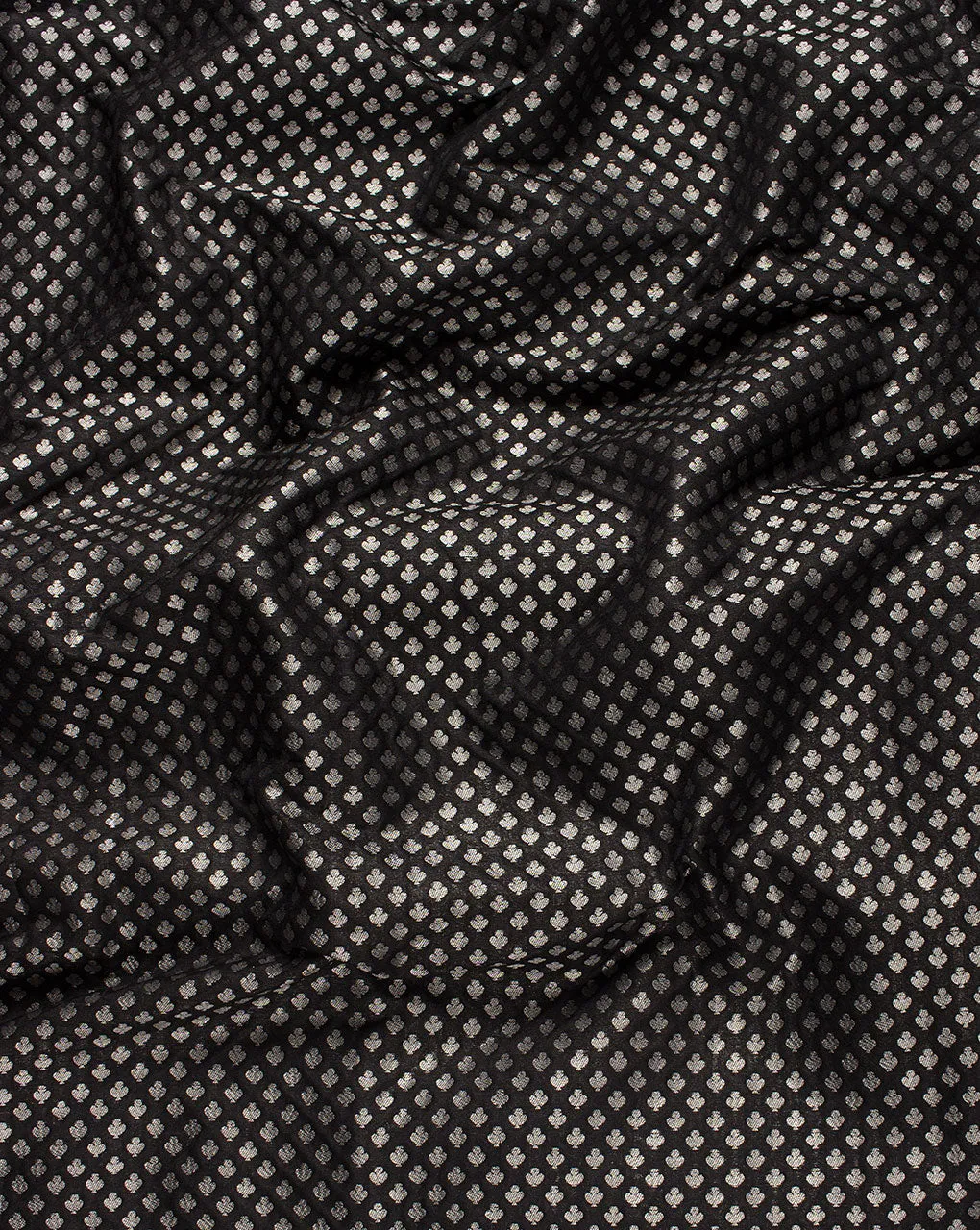 Zari Jacquard Banarasi Taffeta Silk Fabric